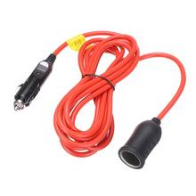 Mayitr-Cable de extensión de encendedor de cigarrillos para aparatos eléctricos de coche, Cable de enchufe Extra fuerte de 3,6 m, 12V, 8A, macho a hembra, 1 unidad 2024 - compra barato