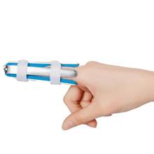 Алюминиевый зажим для снятия боли на пальцах корректор для снятия боли на пальцах Регулируемый бандаж инструменты для ухода за пальцами 2024 - купить недорого