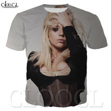 Camiseta con estampado 3d de Gaga para hombre y mujer, ropa informal de manga corta, Hip-Hop, Harajuku, Unisex 2024 - compra barato