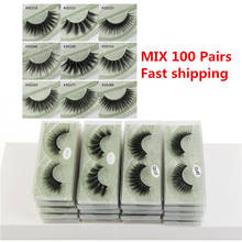 20/30/50/100 PCS Lashes In Bulk Mix 3d Mink Lashes Wholesale Eyelashes Natural Eyelashes Wholesale False Eyelashes Makeup Lashes 2024 - buy cheap