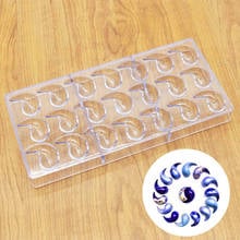 21 Gossip & Drop Shape Polycarbonate PC Chocolate Mold DIY 3D Lollipop Fondant Candy Cake Molds Kitchen Baking Pastry Tools 2024 - buy cheap