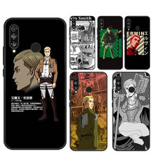 Erwin-funda suave de Smith Attack on Titan para Huawei, P30 Lite, Mate 20, 10, P20, P30 Pro, P Smart 2019, 2021 2024 - compra barato