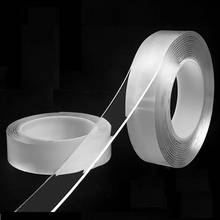1/2/3/5m Reusable Double-Sided Adhesive Multipurpose Nano-Adhesive Tape No Trace Washed Magic Glue Loop Disks Tie Glue 2024 - buy cheap