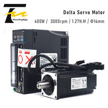 Servo DELTA AC 400W B2, 0,4kw, 1,27nm, 3000rpm, 60MM, ASD-B2-0421-B, kit de accionamiento del motor con Cable de 3m 2024 - compra barato