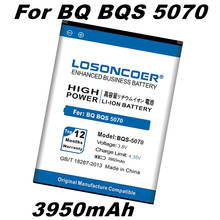 LOSONCOER 3950 мАч BQS-5070 BQS батарея хорошего качества для BQ BQS 5070 BQS5070 Magic Nous NS 5004 Мобильный телефон батареи 2024 - купить недорого