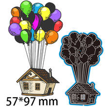 Corte de metal morre castelo móvel novos estênceis diy sucata reserva cartões de papel artesanato que faz a decoração do ofício 57*97mm 2024 - compre barato