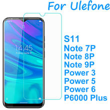 Screen Protector Glass For Ulefone Note 7P 8P 9P Tempered Glass Protect Film Ulefone Power 3 5 6 S11 P6000 Tounghed Glass Cover 2024 - buy cheap