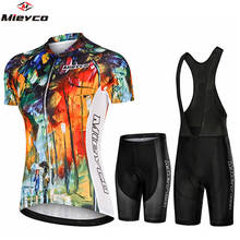 Mieyco Summer Jumpsuit Cycling Jersey Set Women's Cycling Clothing Road Bike Gel Shorts Mountain Bike T-shirt Team Clothes 2024 - buy cheap