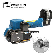 ZONESUN P323 herramienta eléctrica de embalaje portátil con batería de plástico de fricción de soldadura de mano herramientas de flejado para correa de 16-19MM 2024 - compra barato