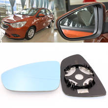 For Chevrolet sail 3 Car Side View Door Wide-Angle Rearview Mirror Blue Glass With Base Heated 2pcs 2024 - buy cheap