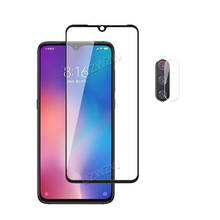 For Xiaomi Mi 9 SE Camera Lens Protecting Film & Full Cover Protective Tempered Glass Screen Protector 2024 - buy cheap