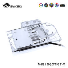Bykski-enfriador VGA para Geforce RTX 2060 GT V2 /1660 Ti Gaming GT 6G, cabezal refrigerado por tarjeta de refrigeración por agua, N-IG1660TIGT-X 2024 - compra barato