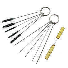 1 Set Airbrush Spray Nozzle Cleaning Repairing Tool Kit Needle & Brush Set Cleaner SUB Sale 2024 - buy cheap