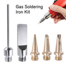 Self-Ignition 5pcs Gas Soldering Iron Cordless Welding Torch Kit Tool HS-1115K Ignition Butane Soldering Iron tip Accessories 2024 - buy cheap