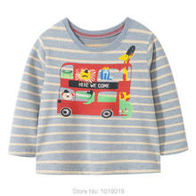 100% Cotton T-Shirt Long Sleeve Children Baby Boys Clothes Brand Stripe Infant Kids t shirt Tops Tee Boys Blouse Undershirt 1-7Y 2024 - buy cheap