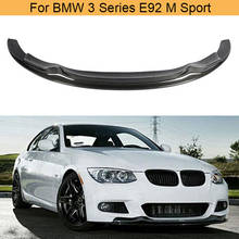 Parachoques delantero de fibra de carbono para coche, alerón para BMW E92 335i 325i m-tech LCI M Sport Coupe, solo 2008-2011, 3 series 2024 - compra barato