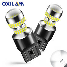 OXILAM T20 7443 LED Bulb 7440 WY21W W21W W21 5W LED for Car Parking Brake Reverse Light DRL Auto Signal Lamp 12V 6000K White 2024 - buy cheap