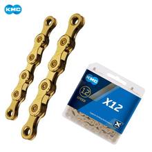 KMC X12 Speed Chain Titanium Nitride Gold for Road & Cross 126 Links Fit for SRAM MTB and Shimano rear 12-speed derailleur 2024 - buy cheap