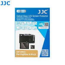 JJC-cubierta de pantalla LCD de vidrio óptico para cámara Digital FUJIFILM X-Pro3 XPro3, película protectora ultrafina, dureza 9H 2024 - compra barato
