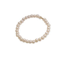 Simple Simulated Pearl Bead Rings For Women Party Finger Jewelry Ring anillos mujer 2024 - buy cheap
