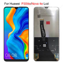 Test 6.15"  for Huawei P30 Lite lcd For Nova 4E LCD Display Touch Screen Digitizer Assembly LCD Display P30 Lite lcd with frame 2024 - buy cheap