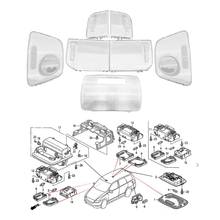 Luz de lectura para techo Interior de coche, luz de lectura con lente de mapa, derecha e izquierda, compatible con TSX Accord Civic Crosstour 34402-SDA-A01 34401-SDA-A01, 1 par 2024 - compra barato