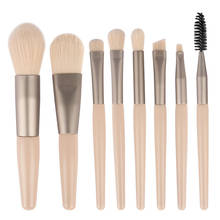 8Pcs Makeup Brush Makeup Brushes Set Foundation Powder Blush Eyeshadow Concealer Cosmetics Brushes Plastic Handle Make Up Brush 2024 - buy cheap