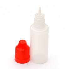 Fast 500pcs PE 20ml Plastic Dropper Bottles Empty Bottle with Childproof Cap for E Liquid PE Bottle 2024 - buy cheap