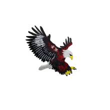 Parche de dibujos animados de animales de águila, apliques bordados geniales, parches para planchar para ropa, accesorios, bolsas de motocicleta 2024 - compra barato