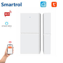 SMARTROL D21 Tuya Smart Window Sensor Door Magnetic Open / Closed Detectors Home Alert Security Alarm Work With Alexa Google 2024 - buy cheap