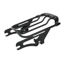 Rack de bagagem duplo para motocicleta, para harley touring, touring street glide, flhr, flht, 2009-2021, air wing 2024 - compre barato