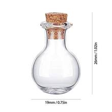 10PCS Christmas Wish Bottles DIY Drifting Bottles Clear Cork Wishing Bottles Vials For Wedding Birthday Party Home Decor Gifts 2024 - buy cheap