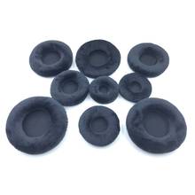 1Pair Velvet Universal Headphone Cushions Ear Pads Cushion 70mm 90mm 60mm-110mm For All Earphone Headphones 2024 - buy cheap