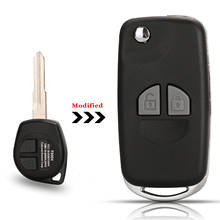 Jingyuqin 2 Buttons Remote Car Key Shell For Suzuki Alto Baleno Swift SX4 For Nissan Pixo 2009 With 22mm Right Blade 2024 - buy cheap