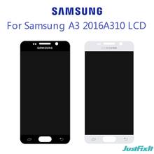 For SAMSUNG Galaxy A3 2016 A310 A310F SM-A310F LCD Display With Touch Screen Digitizer Assembly 100% Tested 4.7'' SUPER AMOLED 2024 - buy cheap