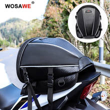 WOSAWE Motorcycle Tail Bag Back Seat Bag Motorbike Shoulder Backpack Waterproof Luggage Saddle Handbag Durable Storage 2024 - buy cheap