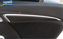 Lapetus Chrome Inner Door Pull Doorknob Handle Stripe Cover Trim 4 Pcs For Honda FIT JAZZ 2014 2015 2016 Auto Accessories 2024 - buy cheap