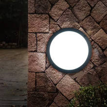 Beiaidi-lâmpada de led de parede, 6w, 12w, 18w, 24w, à prova d'água, luz de alumínio, para jardim, portão, varanda, teto, parede 2024 - compre barato