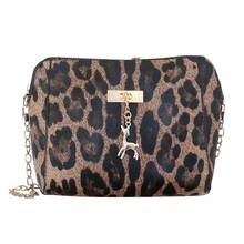 Women Leopard Fashion Trendy Chains Bag Female Famous Brands Luxury Handbag Casual Chain Crossbody Messenger Bag Shoulder Bags 2024 - buy cheap