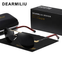 DEARMILIU Men Vintage Aluminum Polarized Sunglasses Classic Brand Sun glasses Coating Lens Driving Shades For Men/Wome 2024 - buy cheap