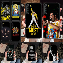 Freddie Mercury Queen-funda de teléfono para Xiaomi Redmi Note 7, 7A, 8T, 9, 9A, 9S, 10, K30 Pro, Ultra negra, parachoques bonito, 3D, hoesjes, tpu 2024 - compra barato