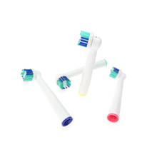 Cabeça de escova de dentes elétrica sônica, 8 peças para substituição oral b, cabeça de escova de dentes giratória braun 2024 - compre barato