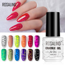 ROSALIND Crack Gel Nail Polish Extension Color Base of Nail Varnish Hybrid Manicure Set for UV Led  Base Top Coat Semi permanent 2024 - buy cheap