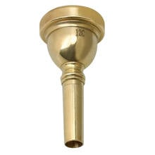 High-grade 12C Trombone Mouthpiece Small Shank Gold for Trombone Parts 2024 - buy cheap