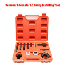 Professional 13pcs Automotive Pulley Puller Remover Installer Power Steering Pump Remover Alternator AC Pulley Installing Tool 2024 - buy cheap