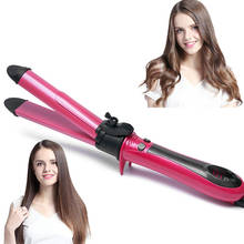 Professional Ceramic Auto Rotating Curling Wand Hair Curler Flat Iron Instant Heat Curling Iron with Adjustable Temp 110-240V 2024 - buy cheap