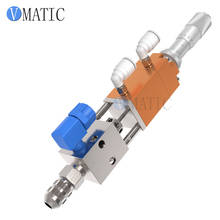 Free Shipping Pneumatic Double Acting Needle-Off (Tip-Seal) Dispensing Valve With Micrometer Tuner Glue Dispense Nozzle Valve 2024 - buy cheap