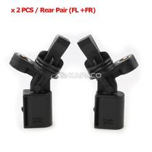 2PCS ABS Wheel Speed Sensor Rear Left Right 2H0927807A 2H0927808A For Audi Volkswagen Amarok pickup 2010 up    2024 - buy cheap