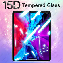 15D Tempered Glass For iPad Pro 11 10.5 9.7 2017 2018 Screen Protector For iPad Air 4 3 2 1 Mini 5 Protective Film For iPad 10.2 2024 - buy cheap