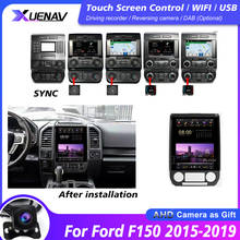 Reproductor de DVD para coche, autorradio con navegación GPS automática, Android, estéreo, sincronización Multimedia, para Ford F150 2015, 2016, 2017, 2018, 2019 2024 - compra barato